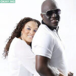 Sammie Okposo and wife, Ozioma