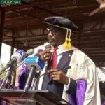 Federal University of Technology Minna Confers Honorary Doctorate Degree on the Group Managing Director of the Nigerian National Petroluem Company Ltd, Mele Kyari