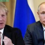 File Photo: UK Prime Minister Boris Johnson and Russian President Vladimir Putin