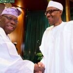 L-R: Obasanjo and Buhari