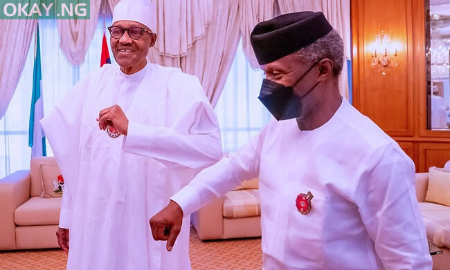 President Muhammadu Buhari and Vice President Yemi Osinbajo