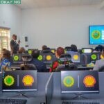 A view of one of the lecture halls of the fully equipped 100-seater Information and Communication Technology ICT two storey building donated by NNPC and SNEPCo and their co-venturers to the Federal University of Petroleum Resources Effurun in Delta State