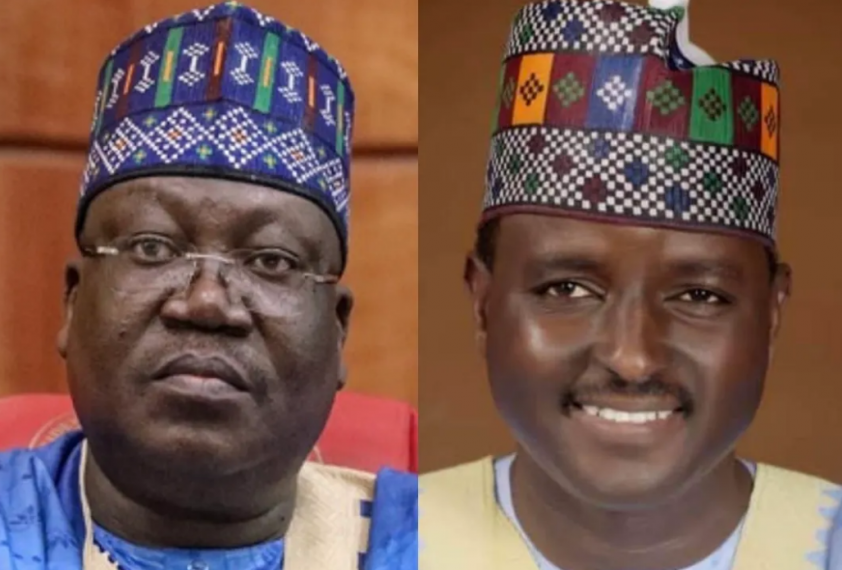 Ahmad Lawan and Bashir Sheriff Machina