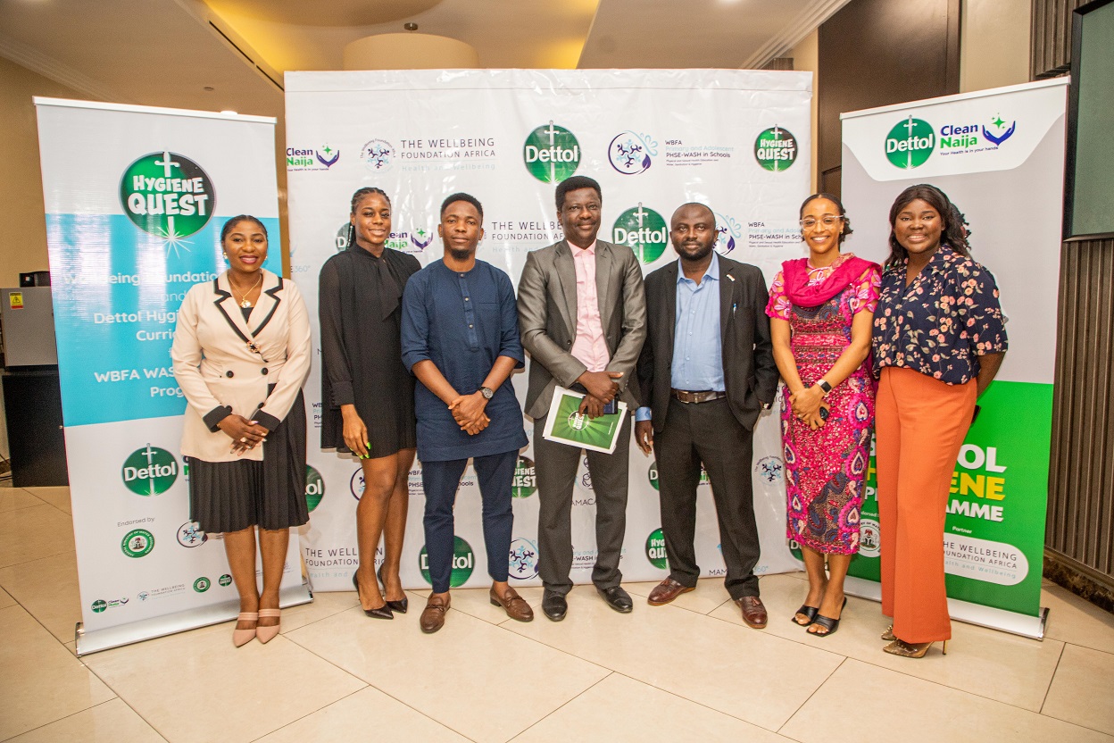 Dettol and Wellbeing Foundation Africa Team