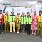 The Seplat Energy Plc Team flank winners of the 2022 Seplat JV PEARLs Quiz competition held in Benin City, Edo State, on Friday.