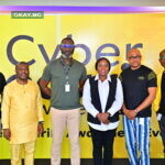 L-R: Oladmeji Joseph, Senior Manager, Governance and Service Resilience, MTN Nigeria; Dr. Obadare Peter Adewale, Cofounder, DigitalEncode; Tobechukwu Okigbo, Chief Corporate Services Officer, MTN Nigeria; Nkiruka Joy Aimienoho, Associate Director, Cybersecurity, Privacy, and Resilience, PwC; Anietie Jude, Senior Manager, Information Security, MTN Nigeria; and Jidekene Orakwue, Manager, Security Operations, MTN Nigeria at the cybersecurity awareness event which held at the MTN Nigeria Head Office on November 11, 2022.