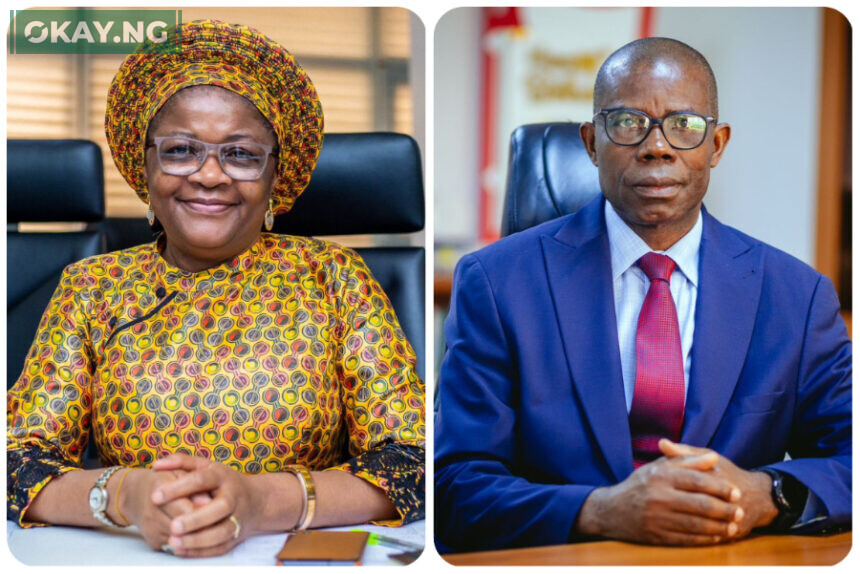 L-R: Mrs Chiaka Ben-Obi Group Lead, Digital Innovation Support Group, FIRS; and Mr. Mathew Gbonjubola Group Lead, Special Tax Operations Group, FIRS