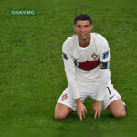 Cristiano Ronaldo in tears