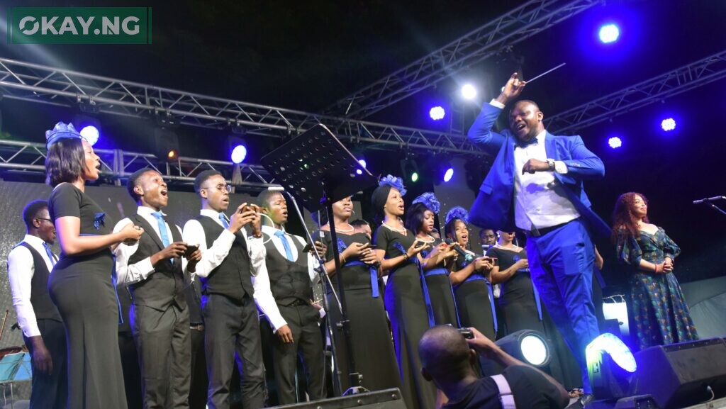 Members of Choirs from Church of the Assumption – Falomo, Ikoyi Lagos.