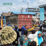 Scene of the accident in Ojuelegba, Lagos State