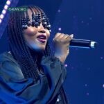 Nicole Osarumwense sings on The Voice Nigeria