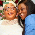 Funke Akindele and her late mother