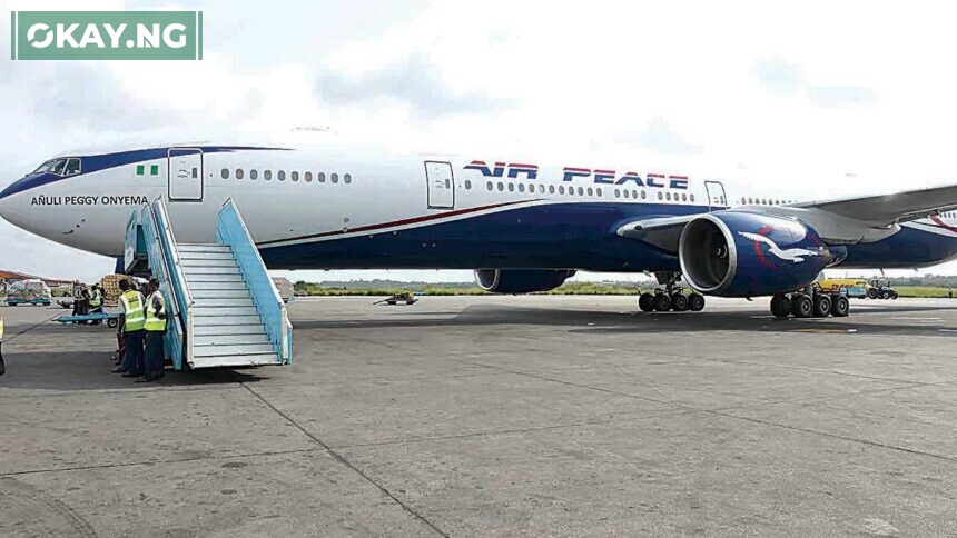 Air Peace aircraft