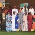 A cross section of members of the Host Community Development Trusts, with leadership of The Shell Petroleum Development Company Limited, NNPC Upstream Investment Management Services (NUIMS) and Nigerian Upstream Petroleum Regulatory Commission (NUPRC) at the unveiling of eight HCDTs in Port Harcourt, Rivers State... recently.