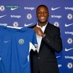 Moises Caicedo unveiled as a new Chelsea player after signing from Brighton.