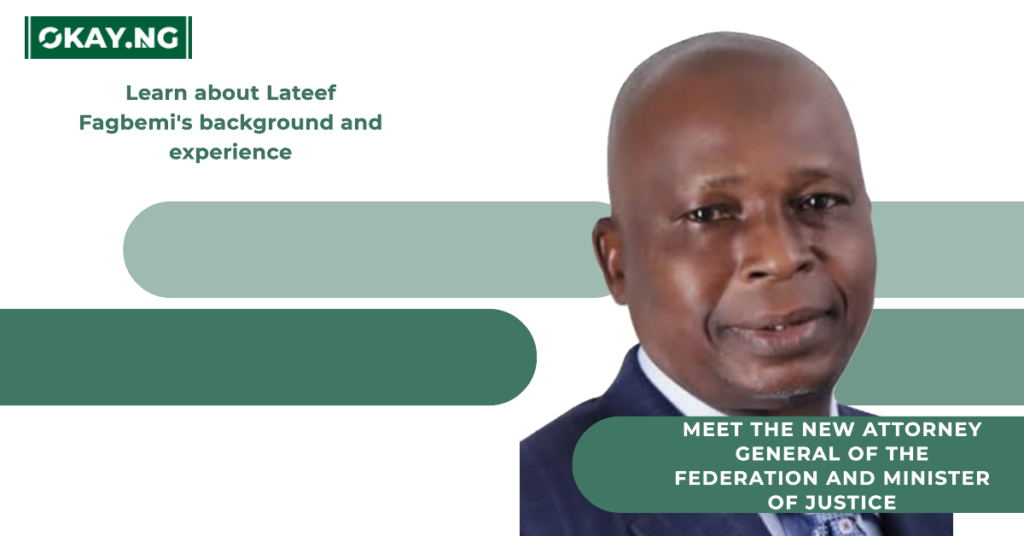 Lateef Fagbemi: Meet The New Attorney General Of The Federation And ...