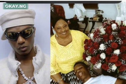 Wizkid and late mother