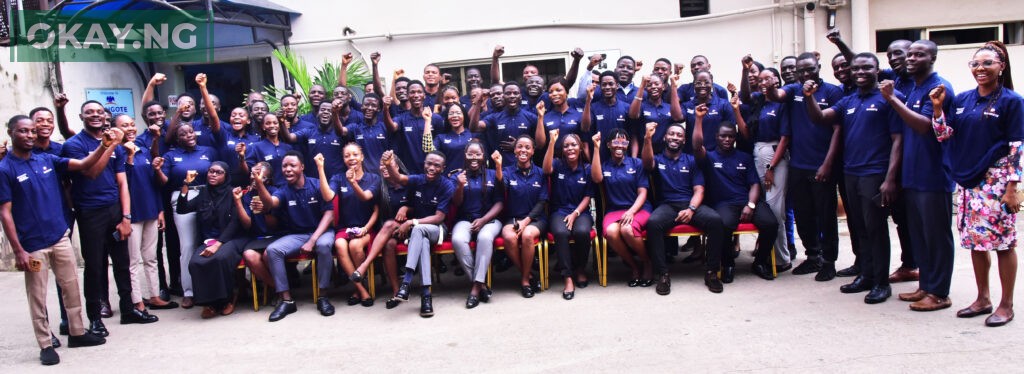 Cross section of Dangote Graduate Trainees, at the Dangote Graduate Trainee Induction/inauguration Programme, held in Lagos on Monday, September 18, 2023