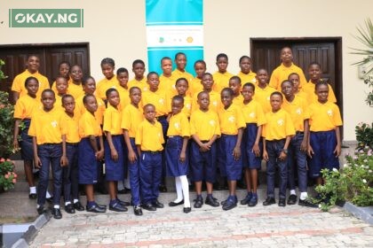 A cross section of the pupils at the Cradle-to-Career Ceremony in Port Harcourt…recently