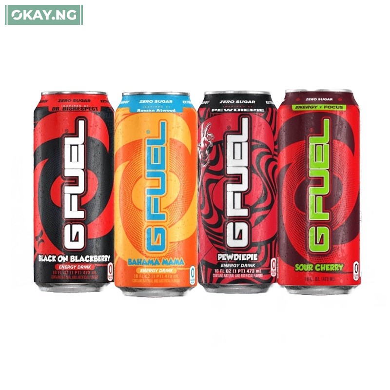 G Fuel Energy Drinks