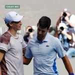 Novak Djokovic and Jannik Sinner