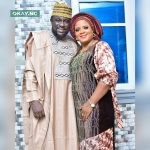 Lekan Olatunji and his late wife