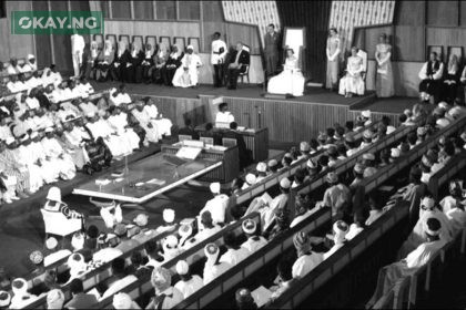 Nigerian Parliament in 1960