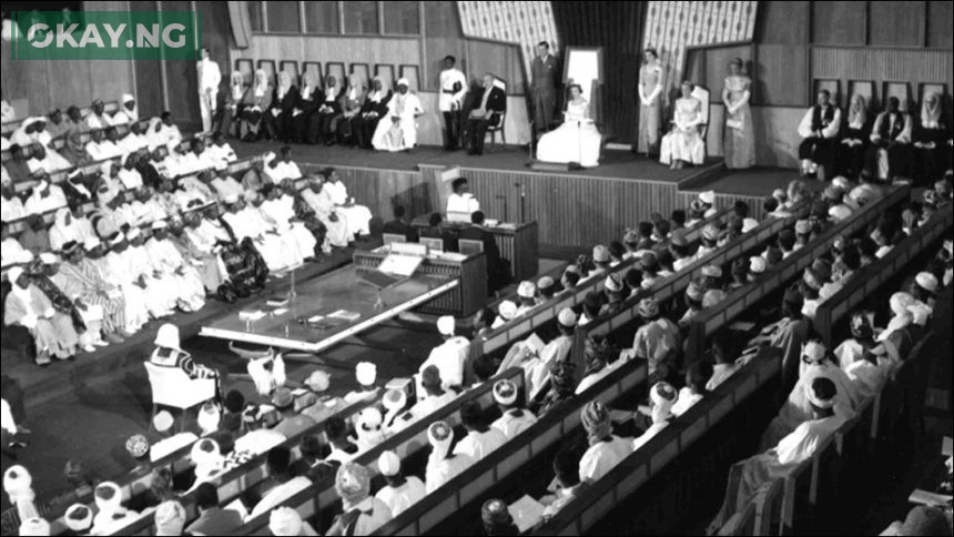 Nigerian Parliament in 1960