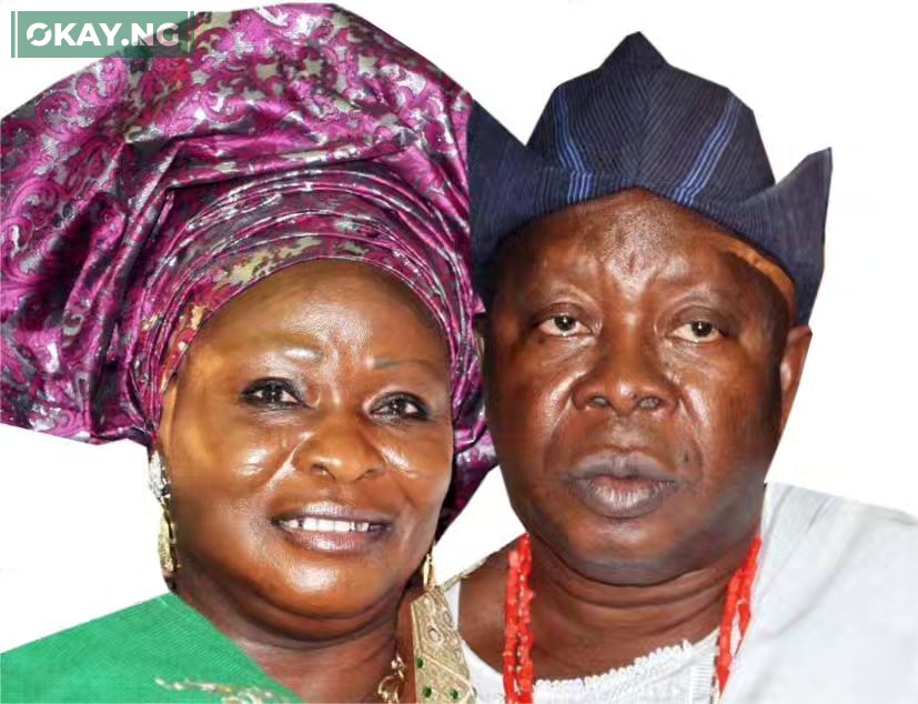 Alimotu Sadia Oloto and her late husband, Buhari Oloto