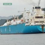 A cross section of the vessel on arrival in Futtsu Japan to deliver NNPC Shipping Ltd’s Liquefied Natural Gas (LNG) cargoes to Japan and China on Delivered Ex-Ship (DES) basis, recently.