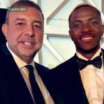 Roberto Calenda and Victor Osimhen