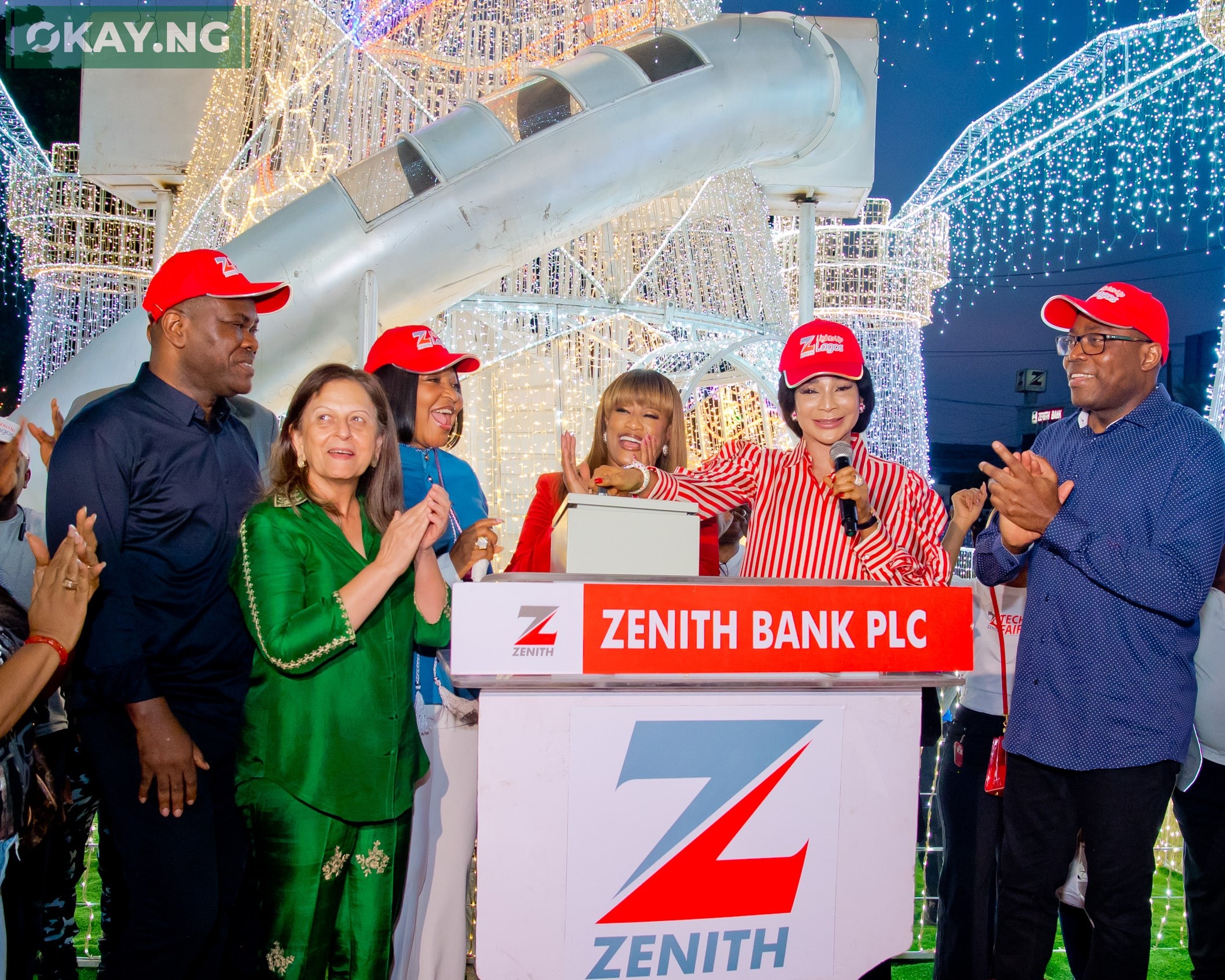 Zenith Bank Ushers in Yuletide Season with Ajose Adeogun Street Light