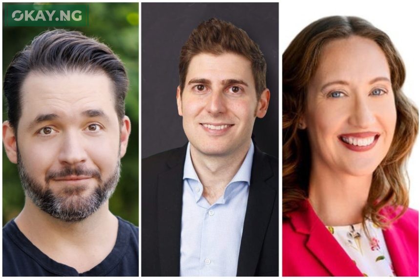 Alexis Ohanian, Eduardo Saverin, Laura Chambers